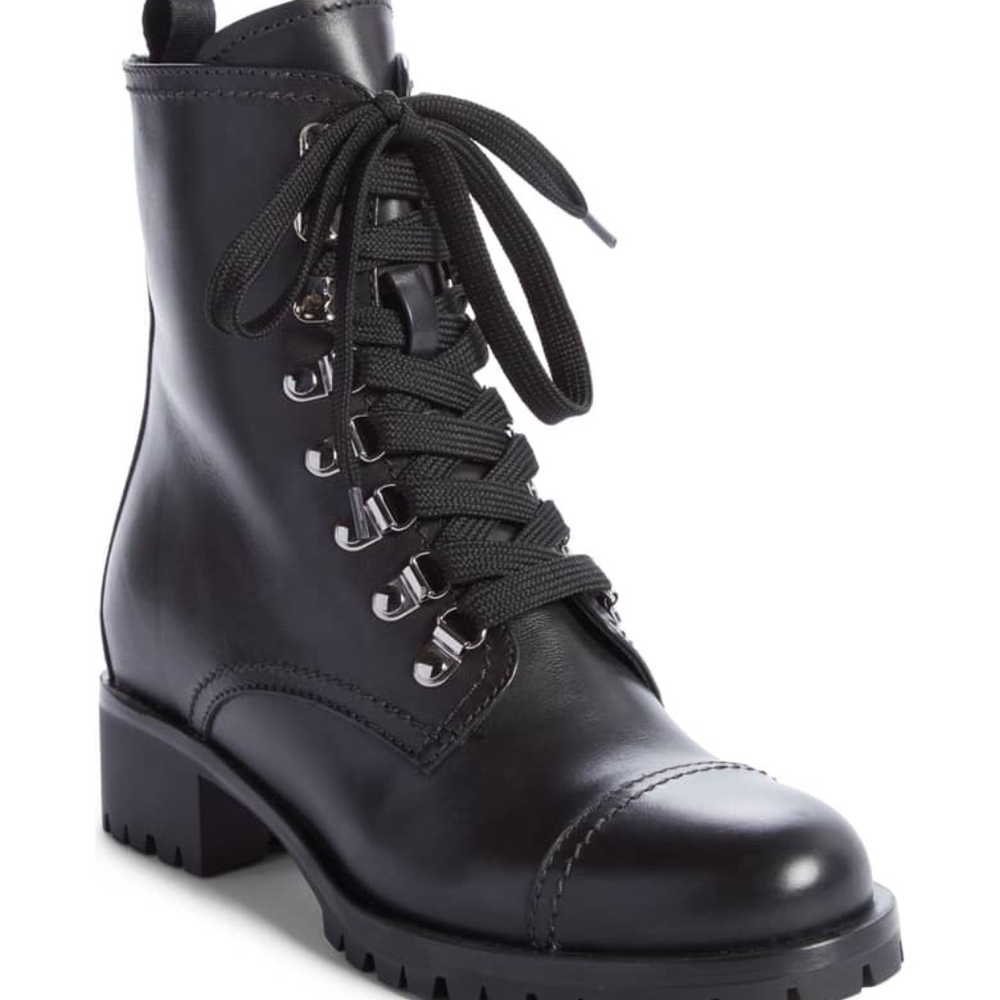 PRADA NEW COMBAT BOOTS (Size 39.5/US size 9)